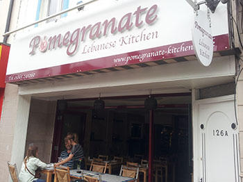 restaurant pomegranate drink place