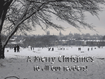 Christmas Information in Oxford, 2007