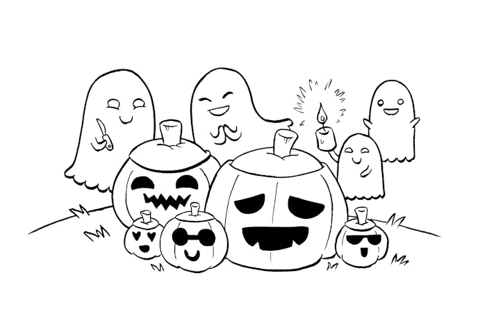 Rachael Smith: Ghost Pumpkin Party