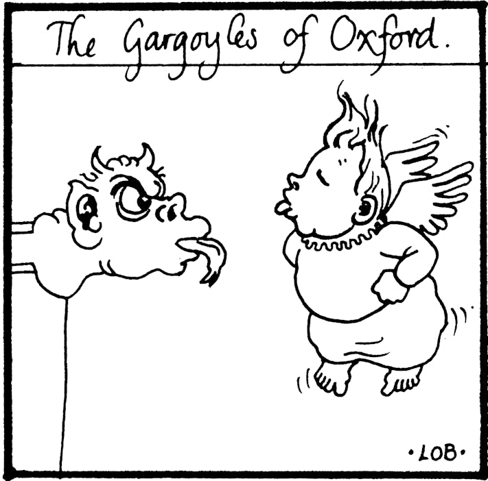 Gargoyles of Oxford: Cherub