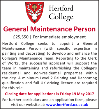 Job Vacancies In Hertford