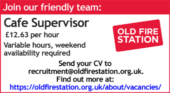 The Old Fire Station are hiring a Cafe Supervisor 