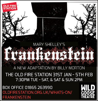 Wild Goose Theatre presents Mary Shelley's Frankenstein, at the OFS, 31st January - 5th February