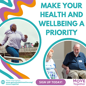 Move Together provides support, advice and guidance to people living with long term health conditions