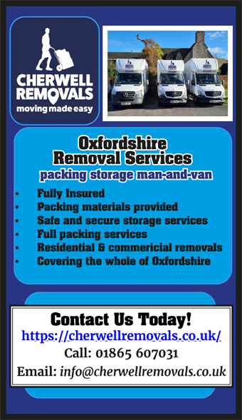 Oxfordshire  Removal Services   packing storage man-and-van