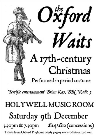 Oxford Waits: a 17th century Christmas