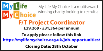 My Life My Choice seeks a F/T Project Coordinator